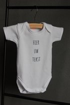 Gepersonaliseerd Rompertje - Eigen tekst - Maat 86/92