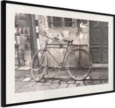 Artgeist - Schilderij - Old Bicycle - Multicolor - 90 X 60 Cm