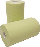 Euro 120570 handdoekrol cellulose groen 2-laags 70 meter