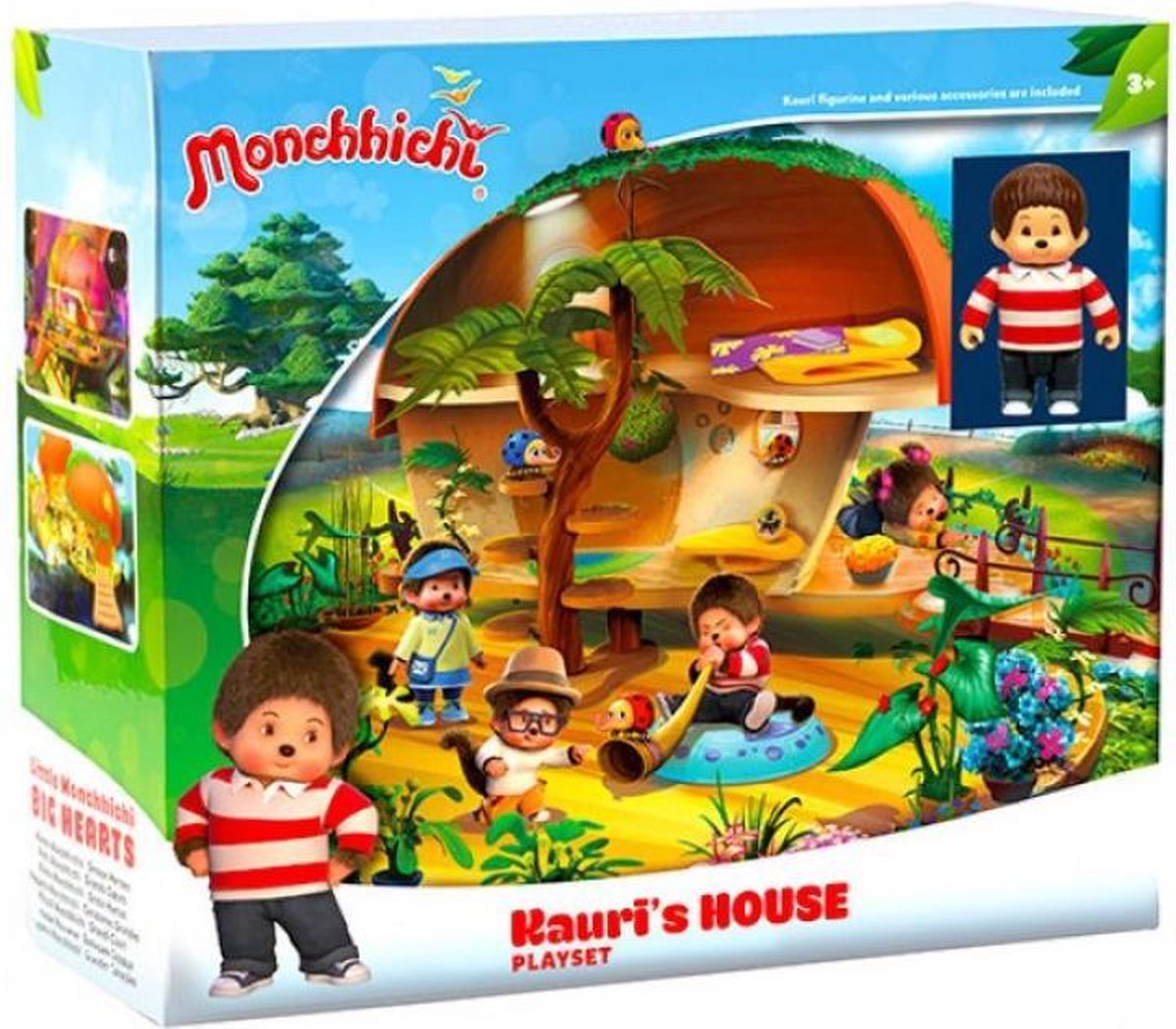 Monchhichi Kauri's house - speelset
