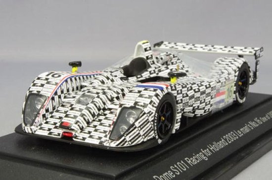 Miniature Ebbro 1/43 – Dome S101 Racing For Holland – Le Mans 2001 N°9 – État Neuf