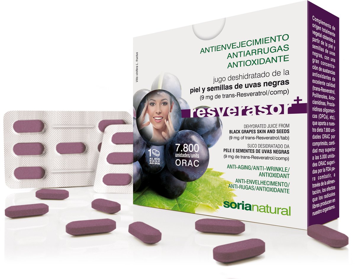 Food Supplement Soria Natural Resverasor+ 28 Units