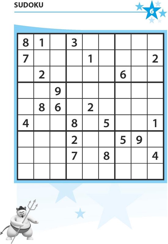 Denksport puzzelboek Sudoku 5-6* genius editie 224 | bol.com
