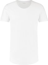 Purewhite - Heren Regular Fit Essential T-shirt - Wit - Maat S
