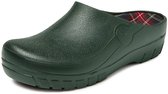 Gardy - Open Tuinklomp Waterdicht met Uitneembare Inlegzool - Groen - Maat 41