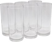 Longdrinkglazen FINN - Transparant - Glas - l 13,5 cm - 6 Delig