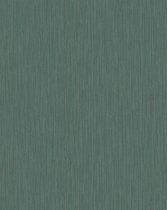 Structuur behang Profhome VD219137-DI vliesbehang hardvinyl warmdruk in reliëf gestempeld in used-look glanzend turkoois 5,33 m2