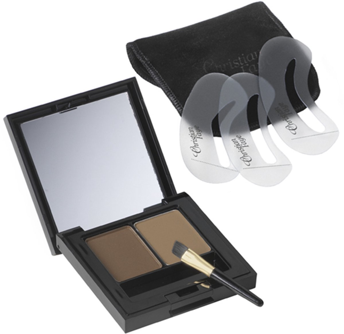 Bol.com Christian Faye - Duo Natural Medium Brown aanbieding