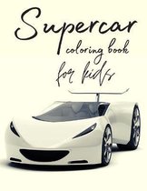 Supercar Coloring Book For Kids