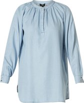 YESTA Jaelinn Tuniek - Bleach Blue Denim - maat 0(46)