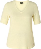 YESTA Jaycie Jersey Shirt - Lemonade Yellow - maat 1(48)