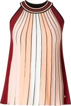 YEST Ingeborg Trui - Pastel Coral/Multi-C - maat 48