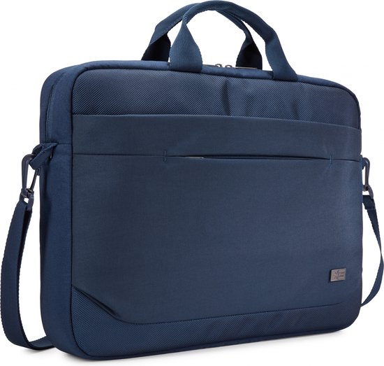 Foto: Case logic advantage 15 inch laptop schoudertas donkerblauw