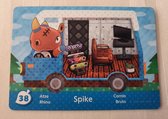 Amiibo animal crossing new horizons buskaarten serie 5 first prints Spike 38
