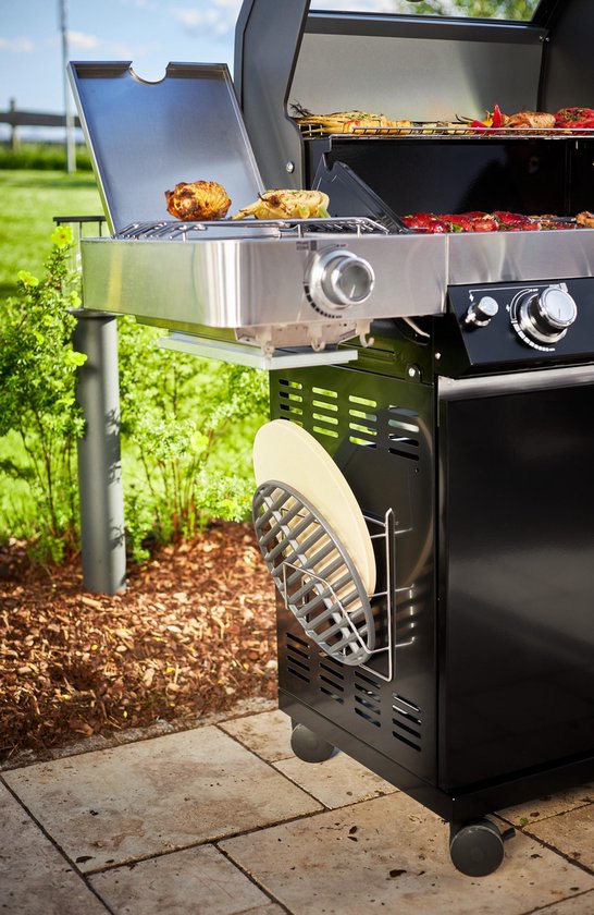 Rösle Barbecue - Barbecue Gas Videro G6-S Vario 30 mbar - Roestvast Staal - Zwart van Rösle — afbeelding 4
