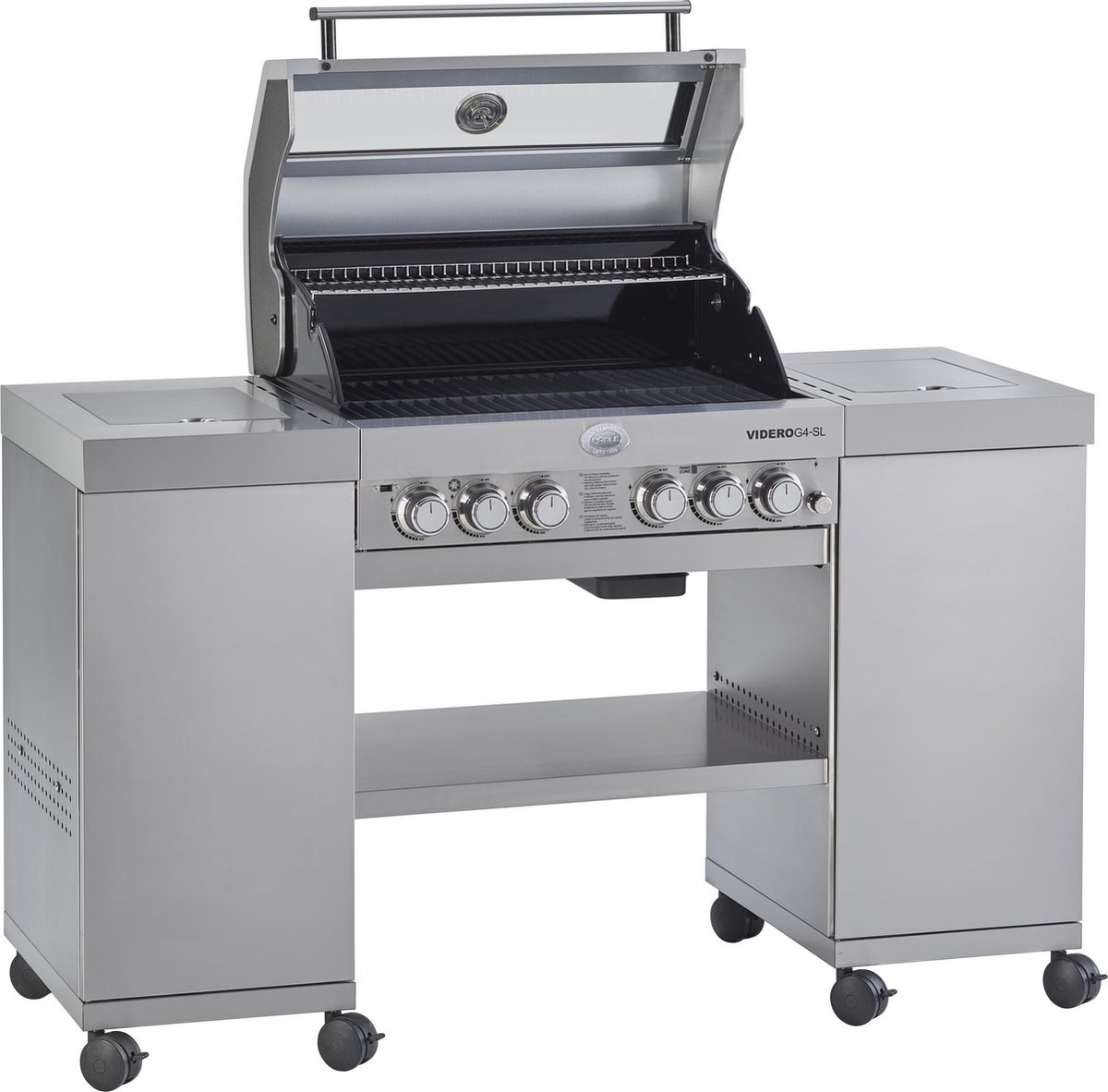 Bol.com Rösle Barbecue Gas Videro G4-SL SS 30 mbar aanbieding