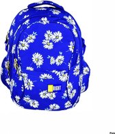 Backpack St Right - Majewski - Bleu with flowers