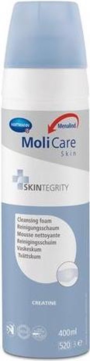 OMDOOS: 12 x MoliCare Skin clean schuim 400 ml