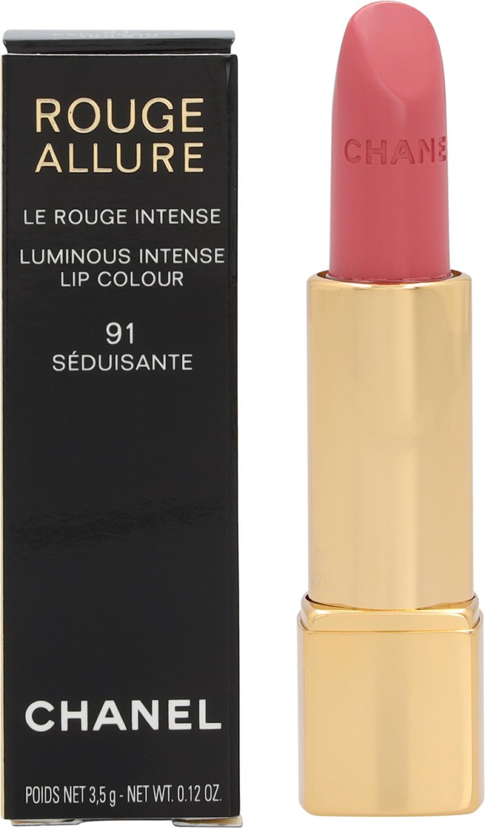 Rouge Allure Luminous Intense Lip Colour - 91 Seduisante by Chanel for  Women - 0.12 oz Lipstick