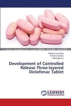 Development of Controlled Release Three-layered Diclofenac Tablet