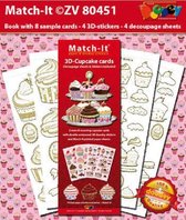Doodey - Match-It - 3d-Cupcakecards