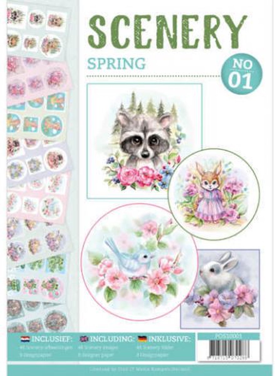 Nr. 1 Spring Scenery 3D Push-Out Book
