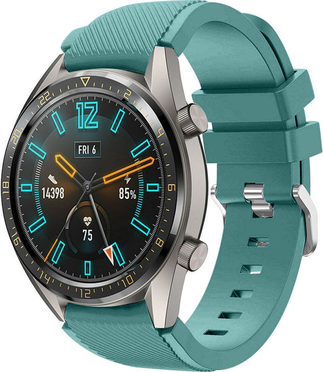 Siliconen band – geschikt voor Huawei Watch GT (42mm) – dennengroen
