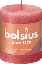 Bolsius Stompkaars Blossom Pink Ø68 mm - Hoogte 8 cm - Roze - 35 branduren