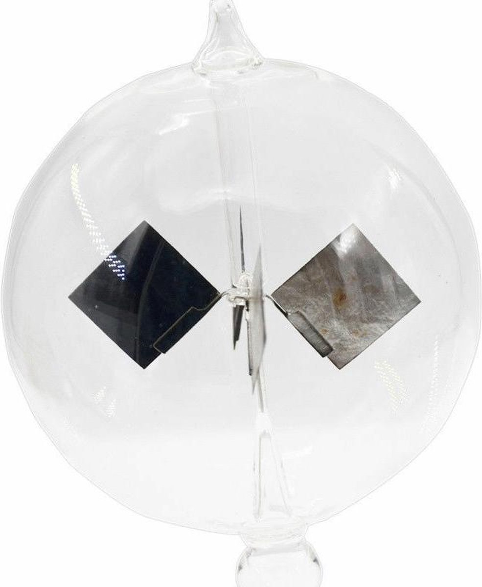 Radiometer van Crookes - Lichtmolen 14cm - Bureau - Vensterbank decoratie - Tuin - Decor -