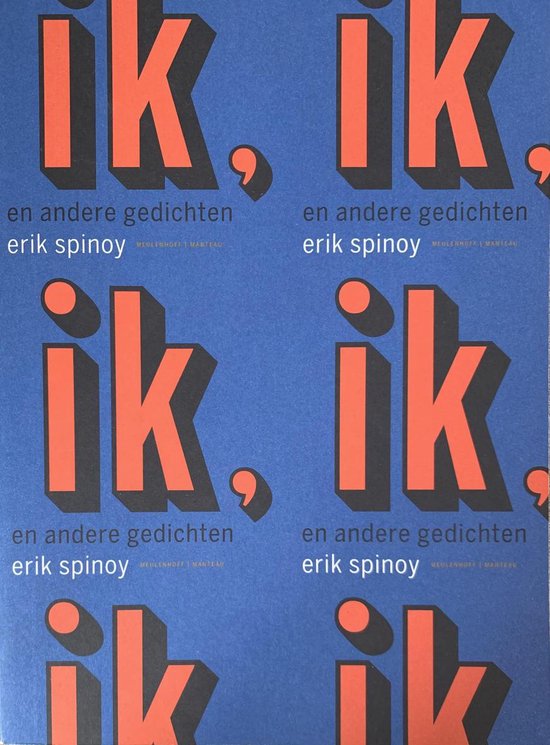Cover van het boek 'Ik, en andere gedichten' van Erik Spinoy