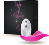 Pinky® Play - Slip Vibrator met afstandsbediening - Luxe Vibrerend ei met Afstandsbediening – Vibrerend ei - vibrerende pad - Vibrator - Vibrators voor Vrouwen – Seksspeeltjes voor Koppels