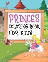 Princes Coloring Book For Kids
