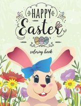 Happy Easter Coloring Book