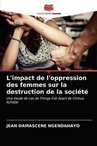 L'impact de l'oppression des femmes sur la destruction de la société
