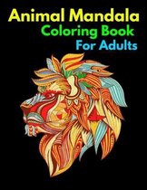 Animal Mandala Coloring Book For Adults