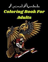 Animal Mandala Coloring Book For Adults