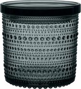 Iittala Kastehelmi Pot de conservation 11,4 cm gris foncé
