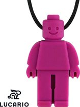 Bijtketting - Kauwketting | Lego design Robot Dana - Paars