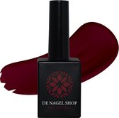 Rode gel nagellak - Red wine 029  Gel nagellak - 15ml - De Nagel Shop - Gelnagels Nagellak