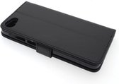 Hoesje voor Alcatel A5 - Zwart - Book Case - Pasjeshouder - Magneetsluiting