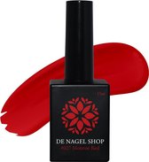 Rode gel nagellak - Monroe Red 027  Gel nagellak - 15ml - De Nagel Shop - Gelnagels Nagellak