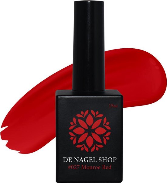 aantrekkelijk Slapen Puur Rode gel nagellak - Monroe Red 027 Gel nagellak - 15ml - De Nagel Shop -  Gelnagels... | bol.com