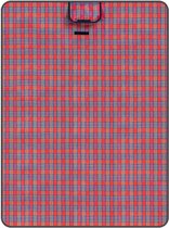 Pora Picknickkleed - 200x200 cm - Buitenkleed Rood - Waterdicht