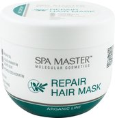 Spa Master Argan Haarmasker - voor Beschadigd en Droog Haar - met Arganolie en Keratine - 500ML