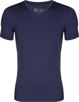 RJ Bodywear Pure Color - T-shirt V-hals - donkerblauw -  Maat S