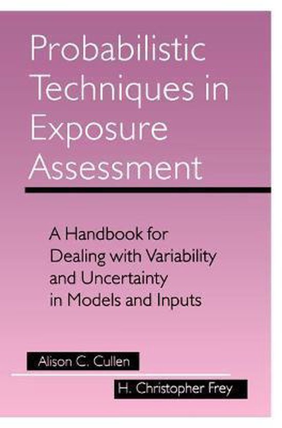 Probabilistic Techniques in Exposure Assessment - cover