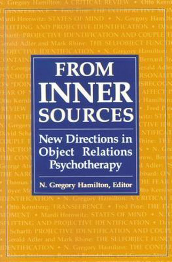 The Library of Object Relations- From Inner Sources - cover