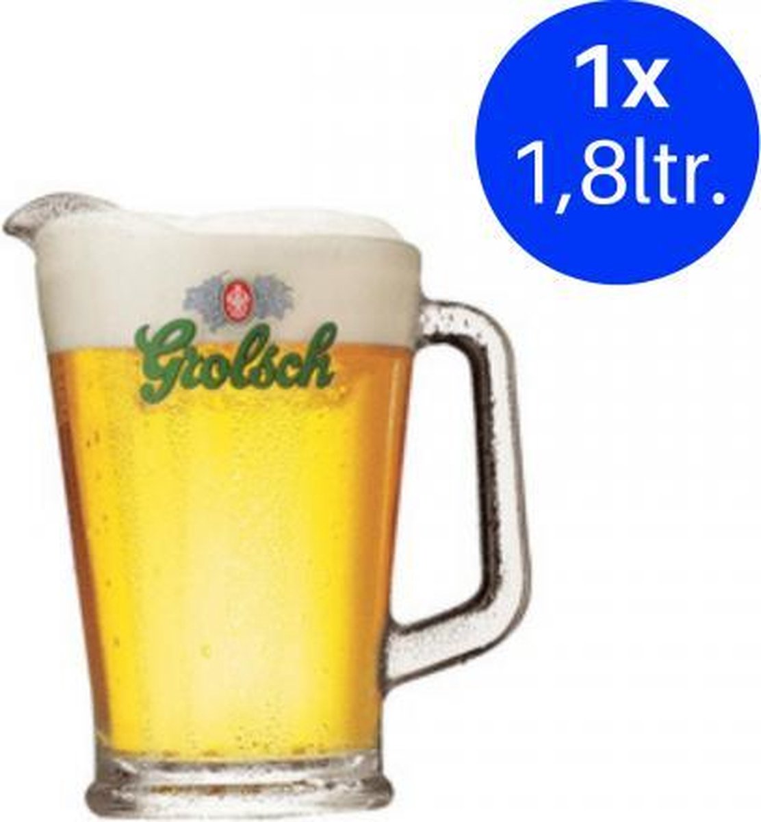 Grolsch - Pitcher - Glas - 1.8 liter