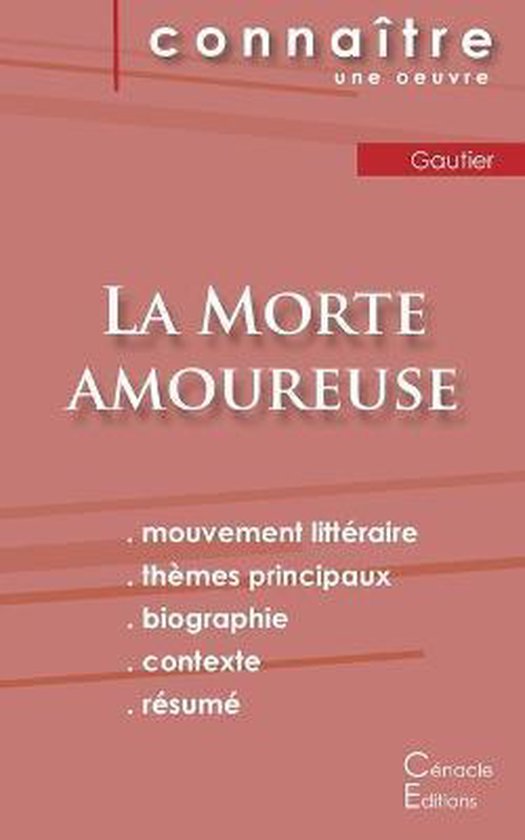 Fiche de lecture La Morte amoureuse