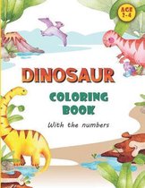 DINOSAUR COLORING BOOK With the numbers